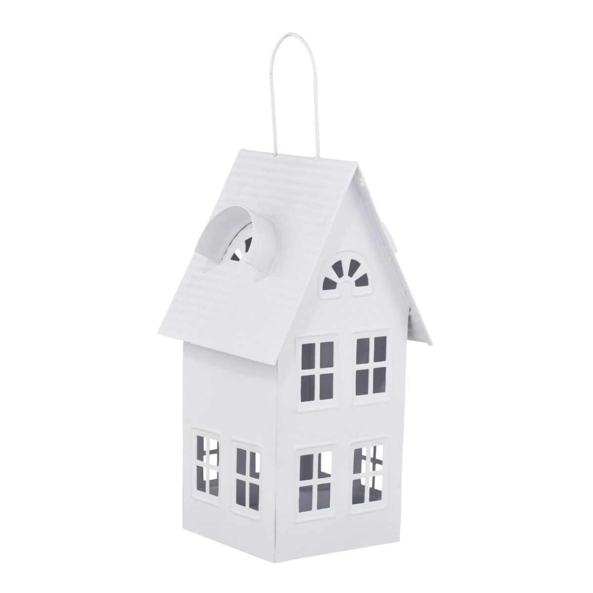 Portavelas con forma de hilera de casas  box