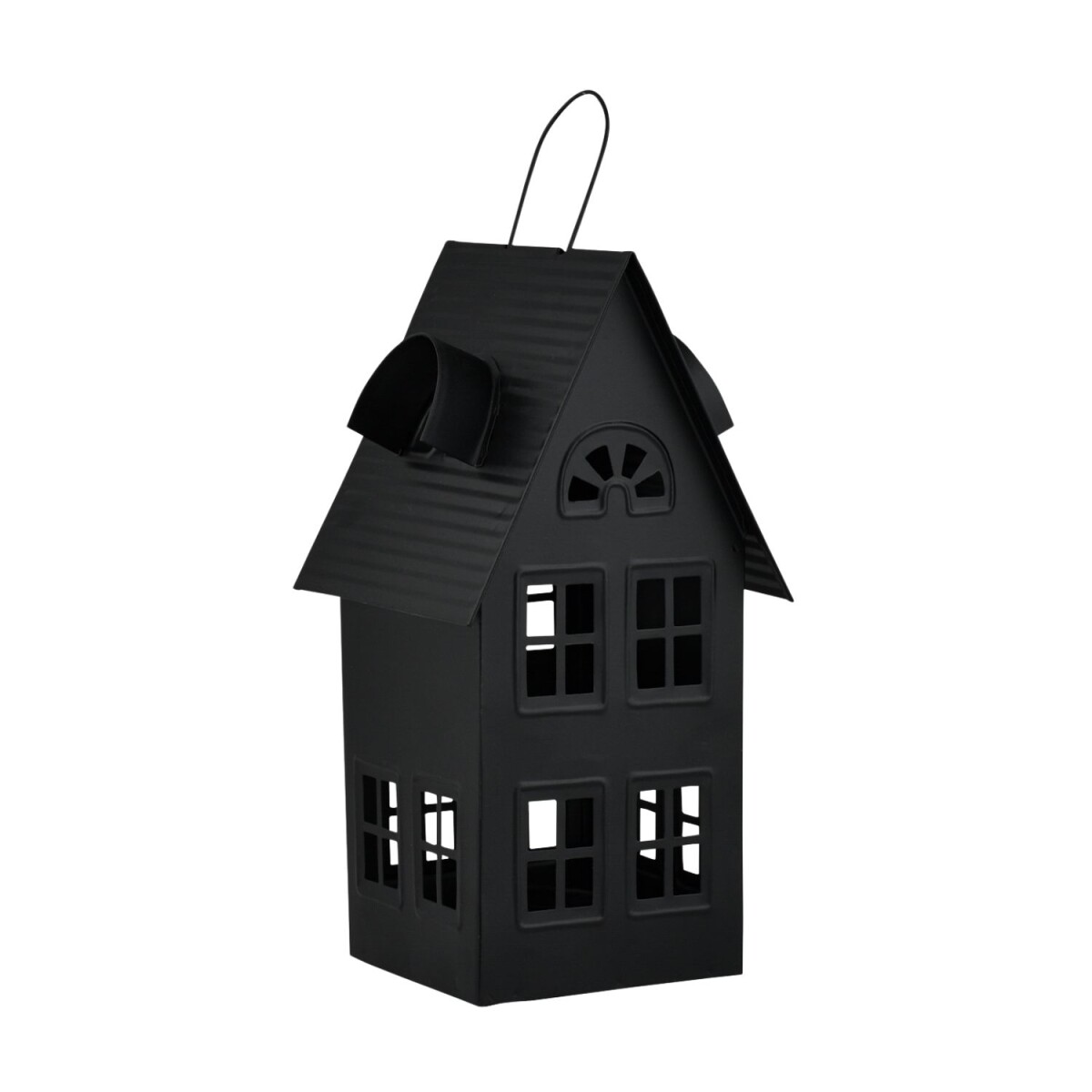 Portavelas con forma de hilera de casas  box