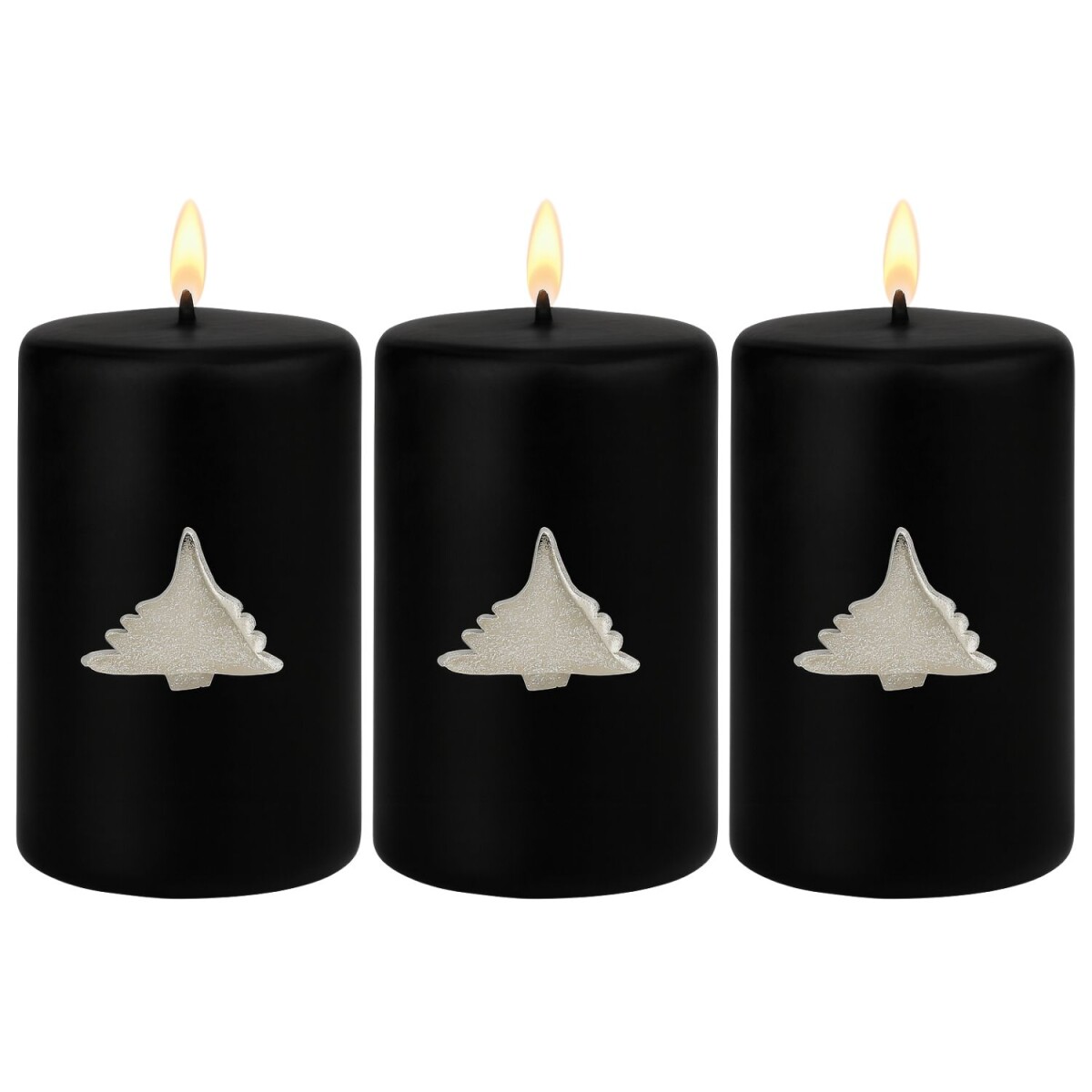 Juego de 3 candelabros Caloge B de 6 cm  box