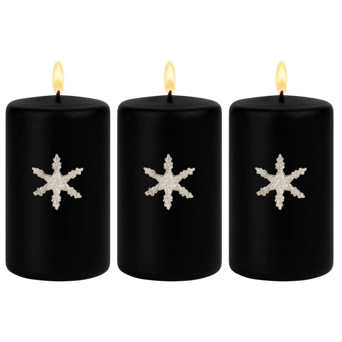 Juego de 3 adornos para velas Caloge D,  box