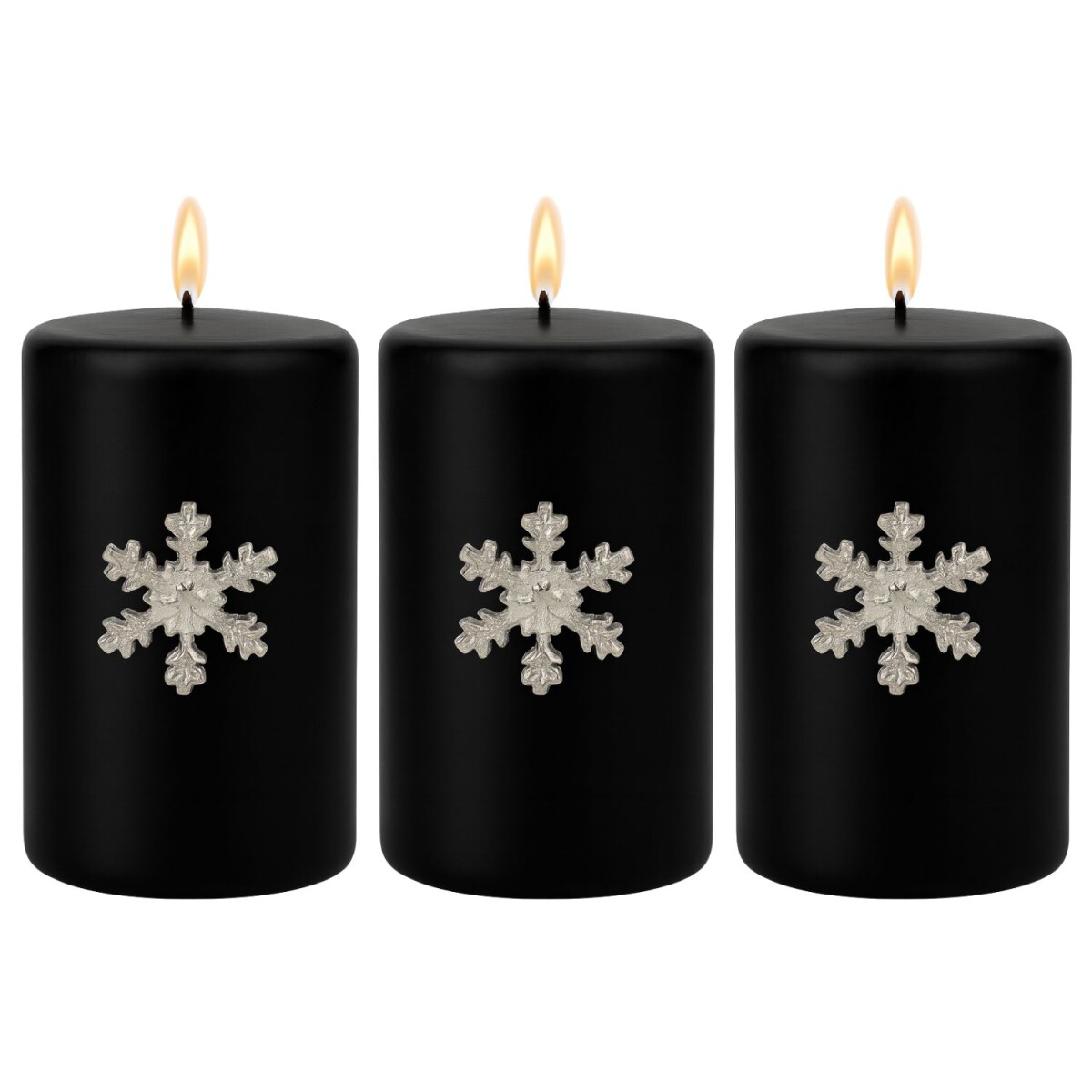 Juego de 3 adornos para velas Caloge E d box