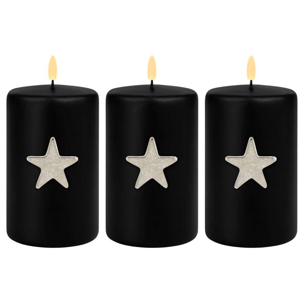Juego de 3 candelabros Caloge K de 6 cm  box