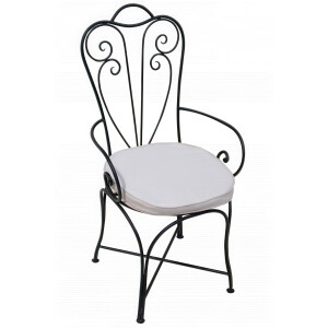 Silla de hierro forjado Marbella | Silla de jardín...
