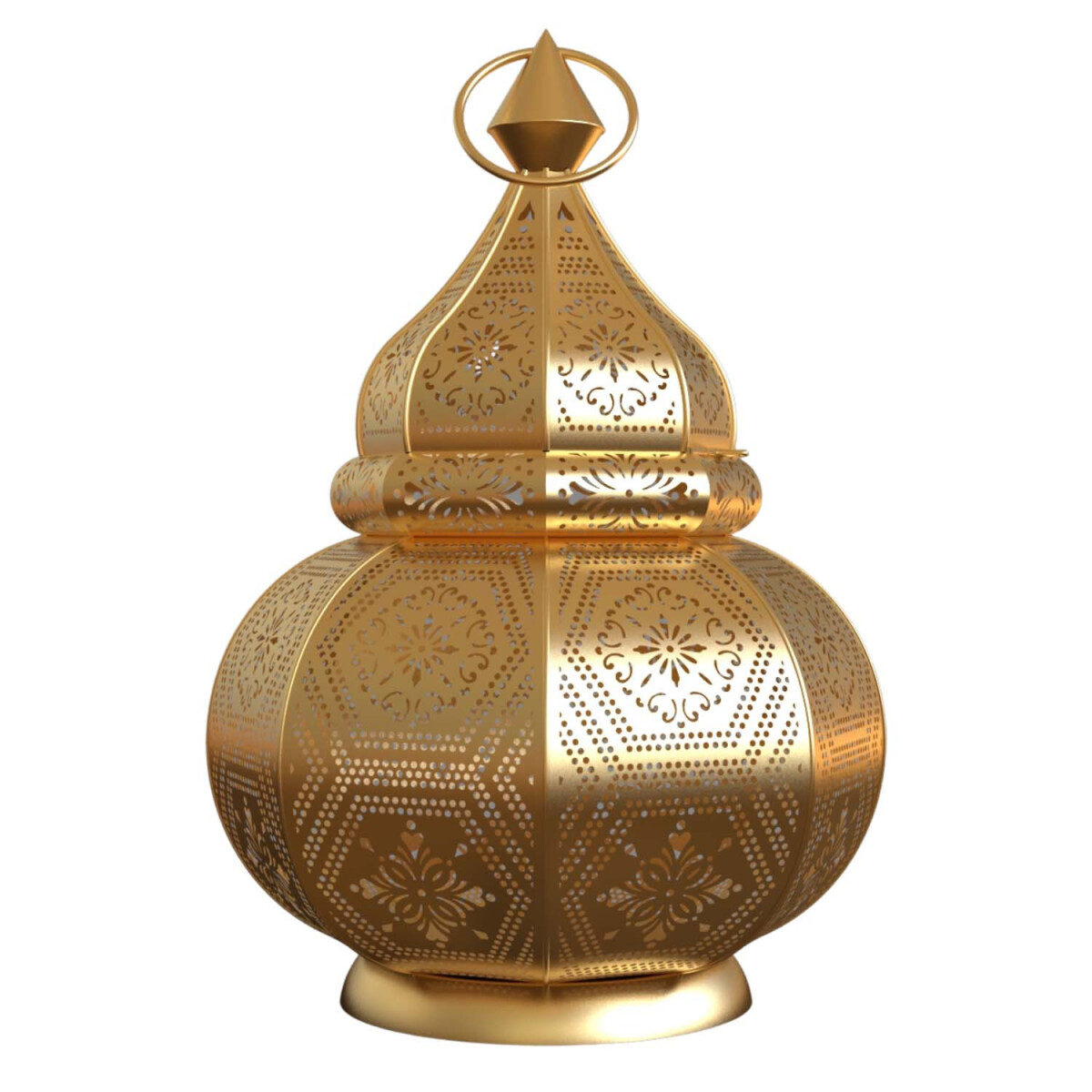 Linterna oriental decorativa Maha Gold box