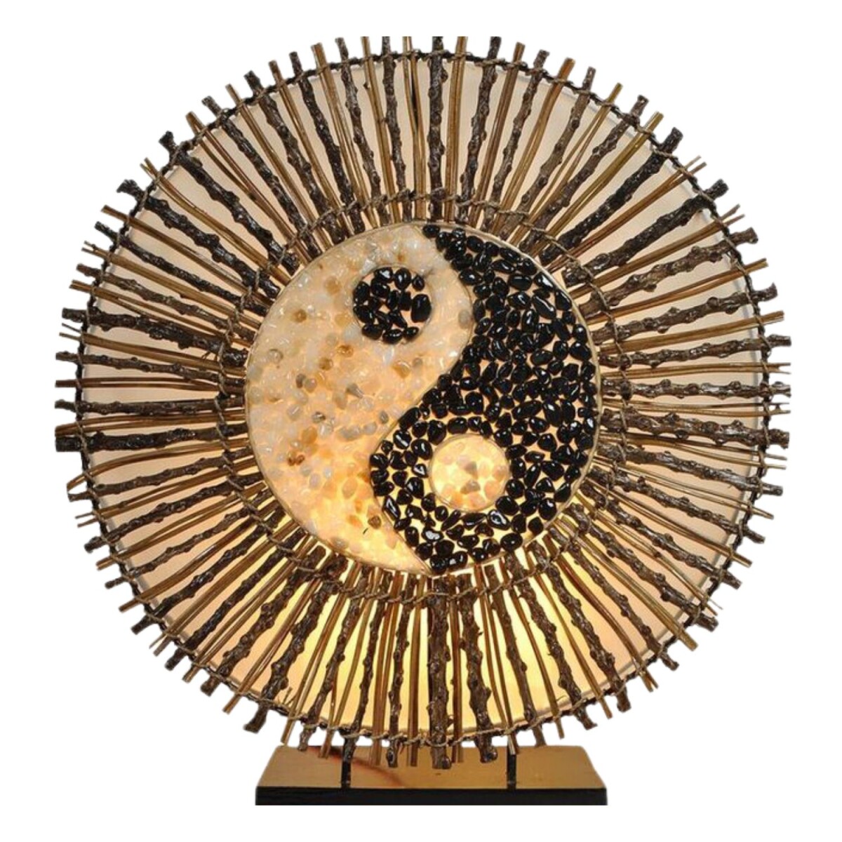 Lámpara de mesa Yingyang Batur de box