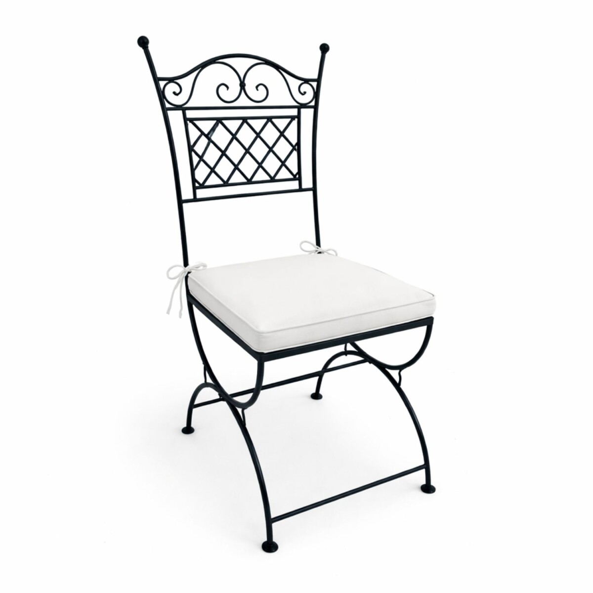 Silla de hierro forjado Caravaca | Silla de jardín de