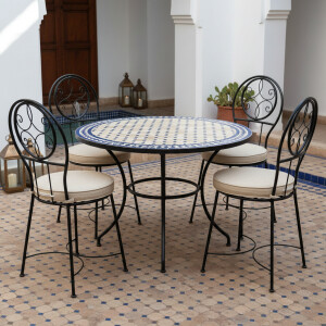 Silla de hierro forjado Terrassa | Silla de jardín...