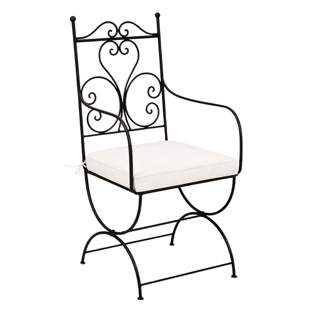 Silla de hierro forjado Cuenca XL | Silla de jardín M