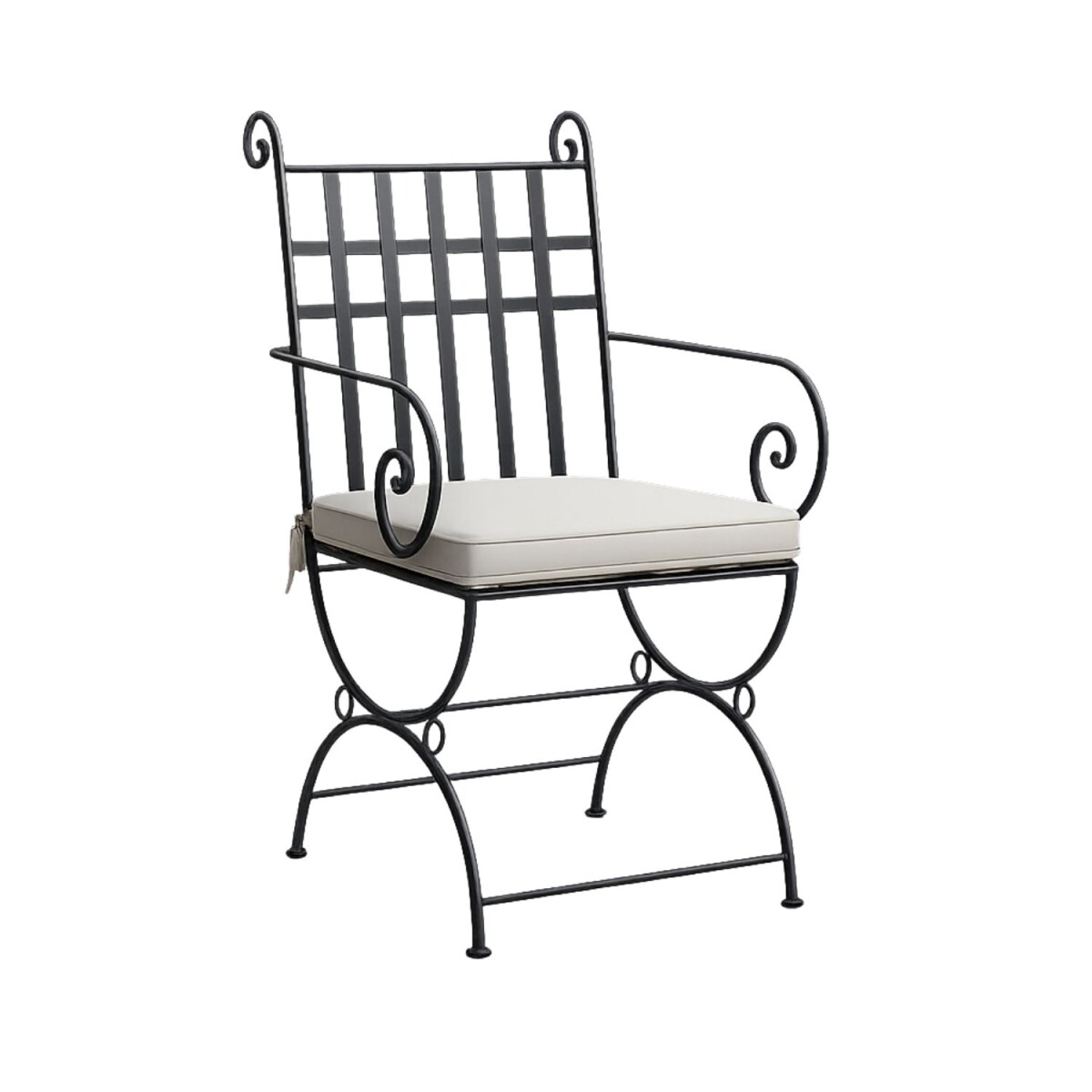Silla de hierro Huesca XL forjada a mano box