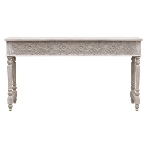 Aparador Rupathi de 150 cm, madera maciza, estilo boho...