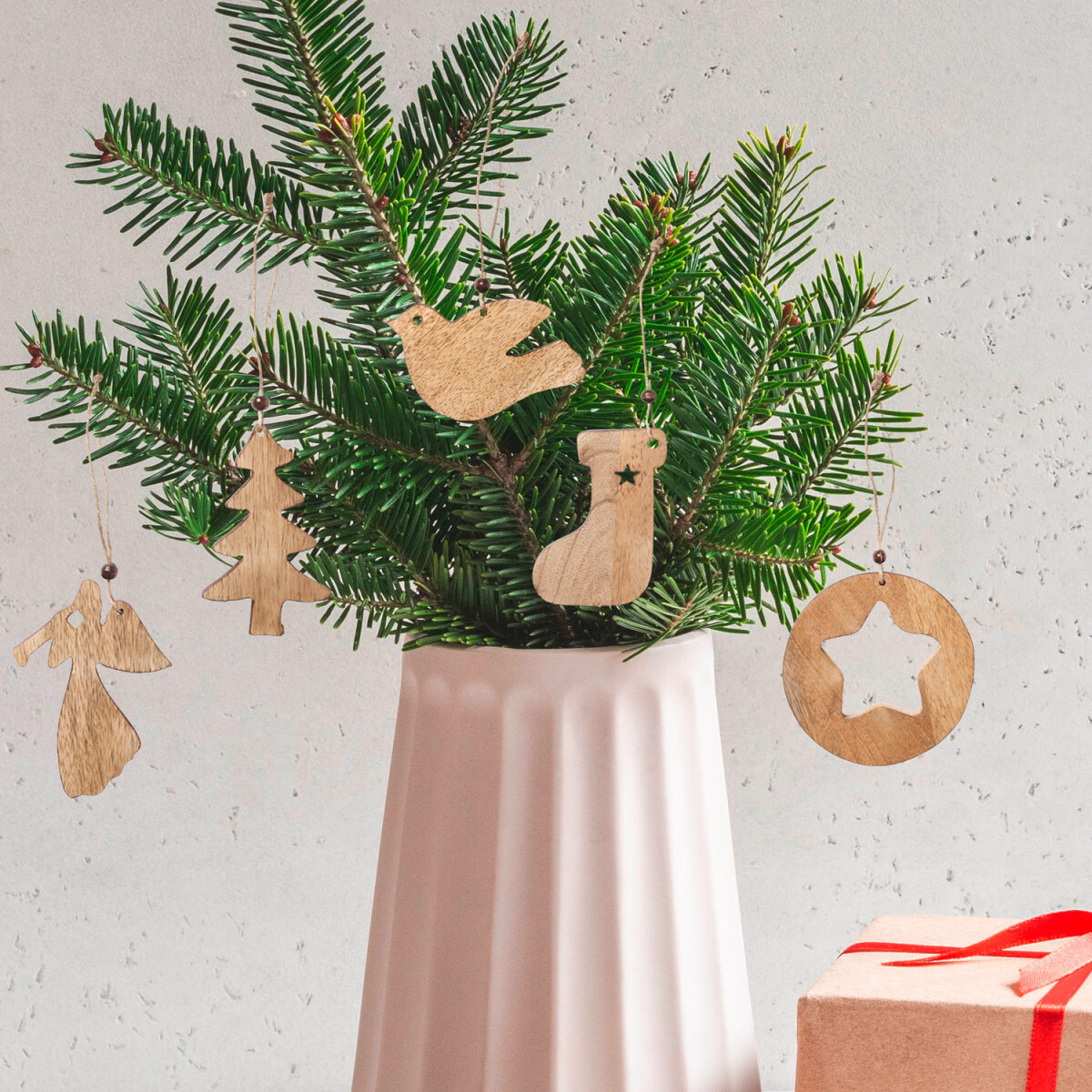 Lote de 5 adornos navideños de ma box