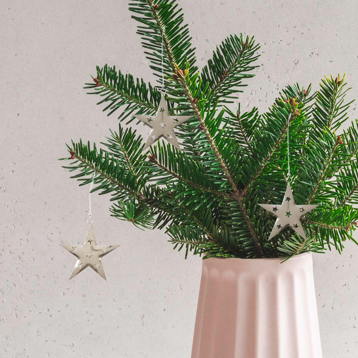 Lote de 3 adornos navideños: estr box