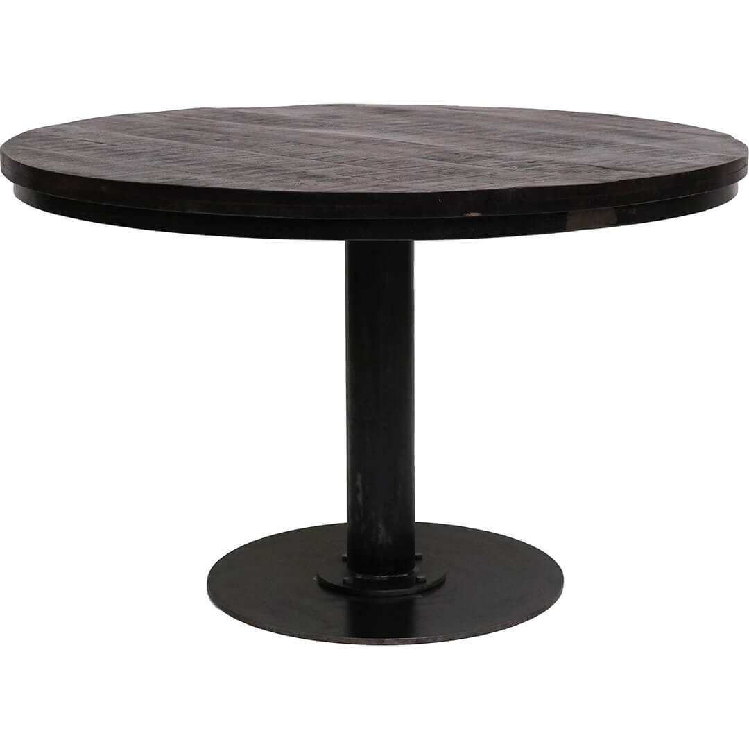 Mesa de comedor Jack, negra - Ø12 box