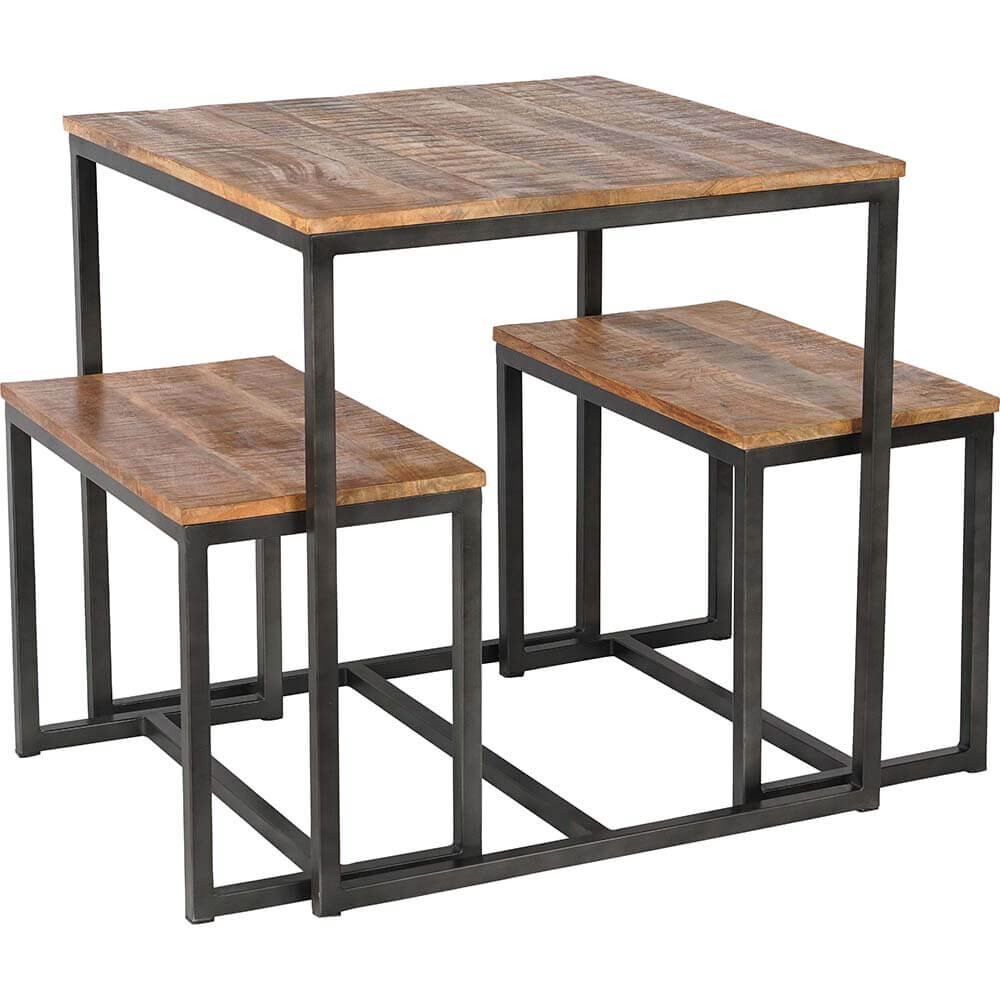 Conjunto de mesa y banco Mojito box