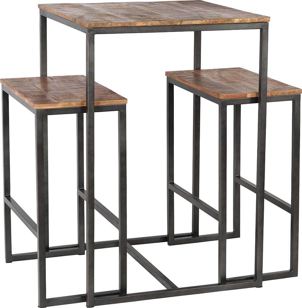 Conjunto de mesa y banco de bar Mojito box