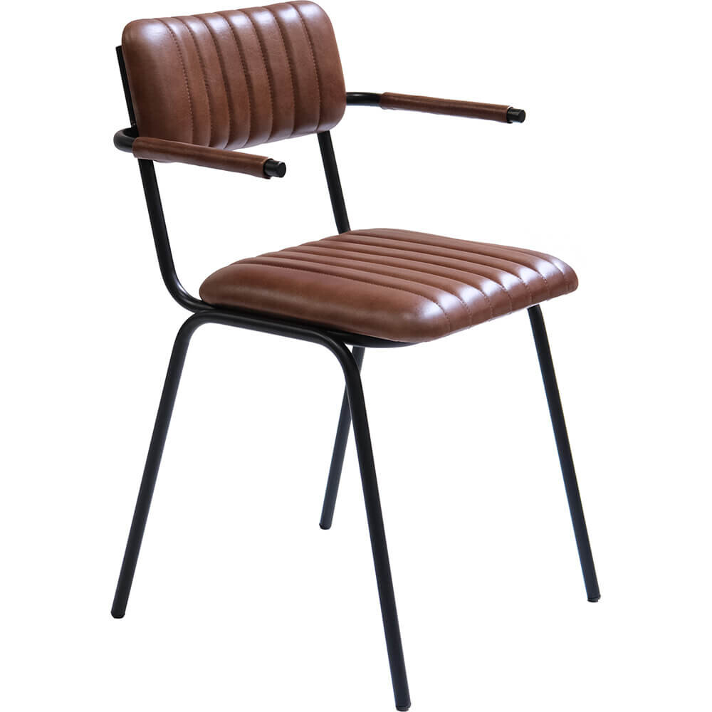 Silla de comedor con reposabrazos &ndash box