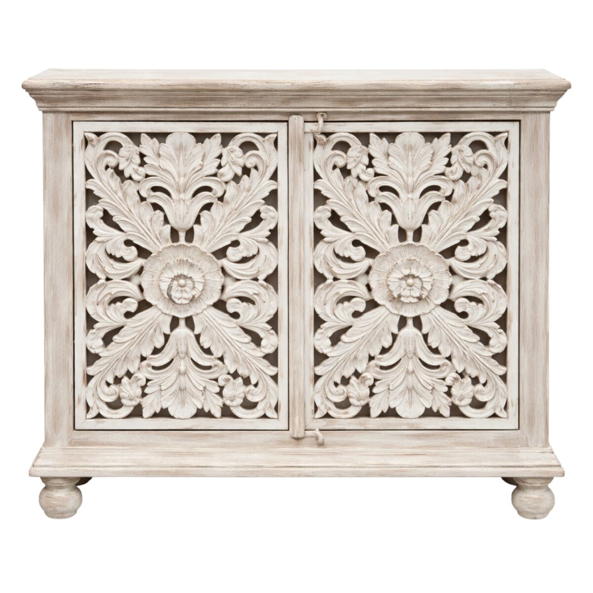 Cómoda Gayatri blanca de 90 cm, d box