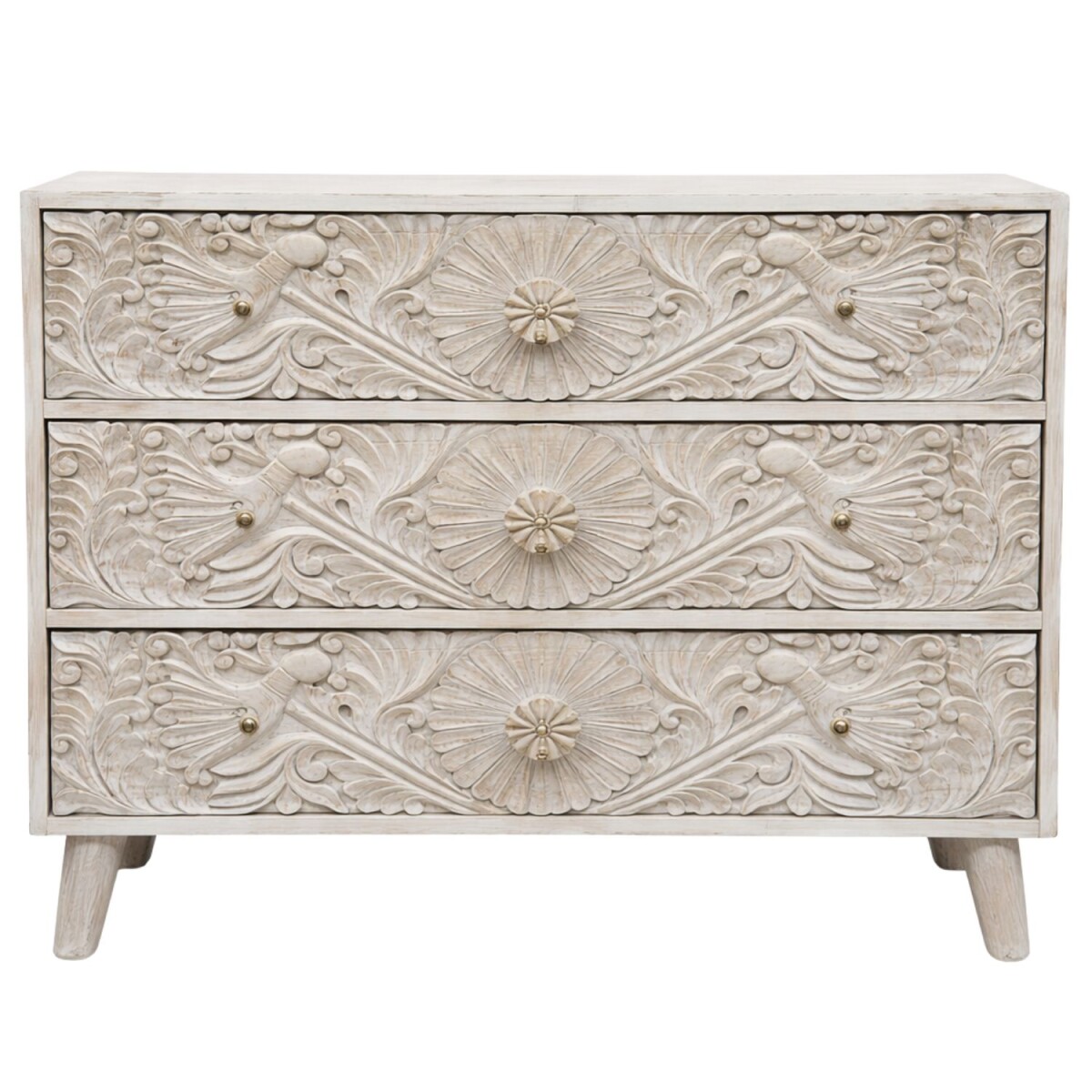 Cómoda Harnur de 80 cm, madera ma box