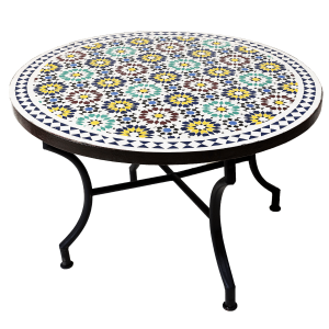 Mesa marroquí de mosaico Albaicín,...