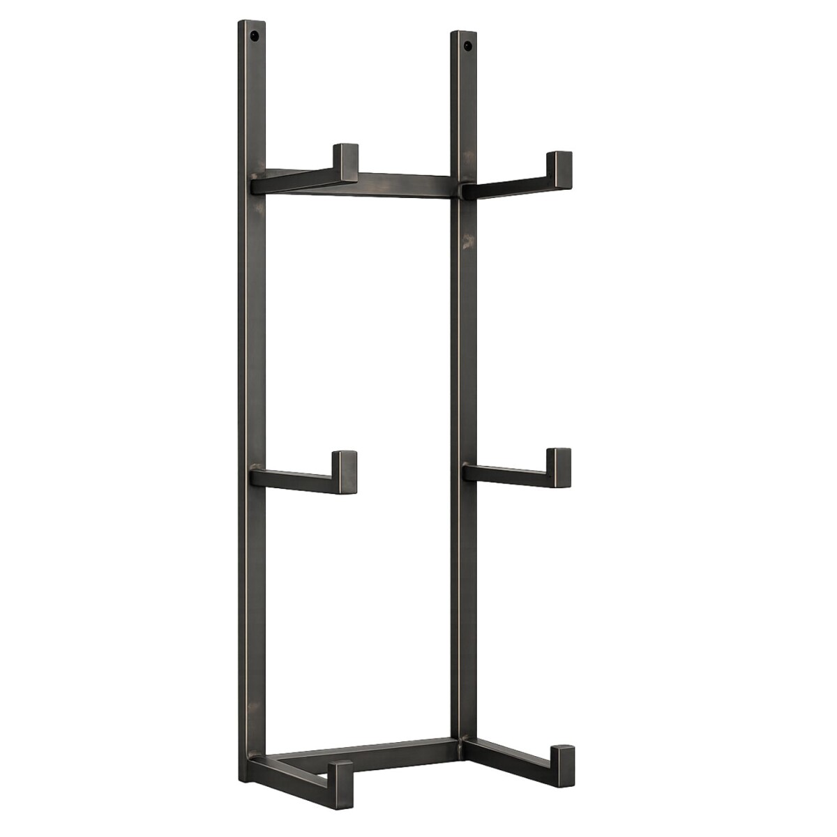 Soporte de pared con forma de ladrillo Merita 3, soporte met