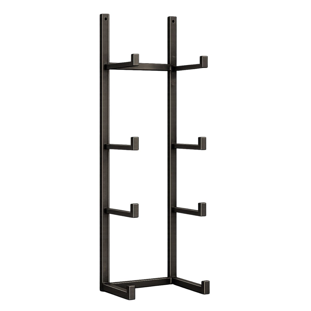 Soporte de pared con forma de ladrillo Merita 4, soporte met