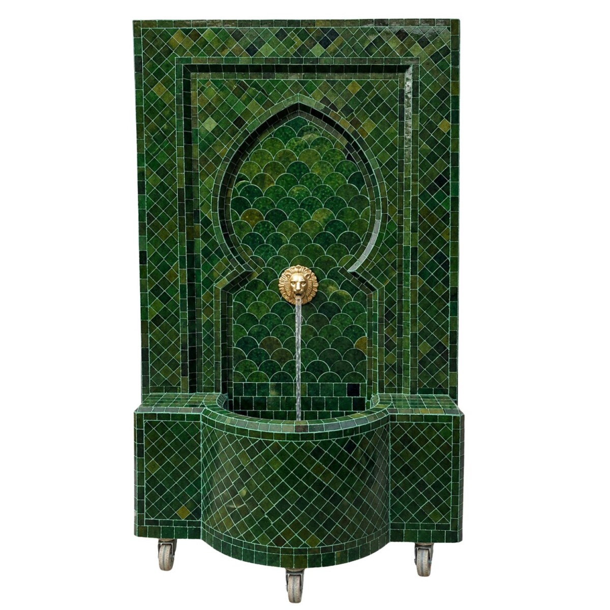 Fuente de mosaico Marruecos 03-71 | Verd box