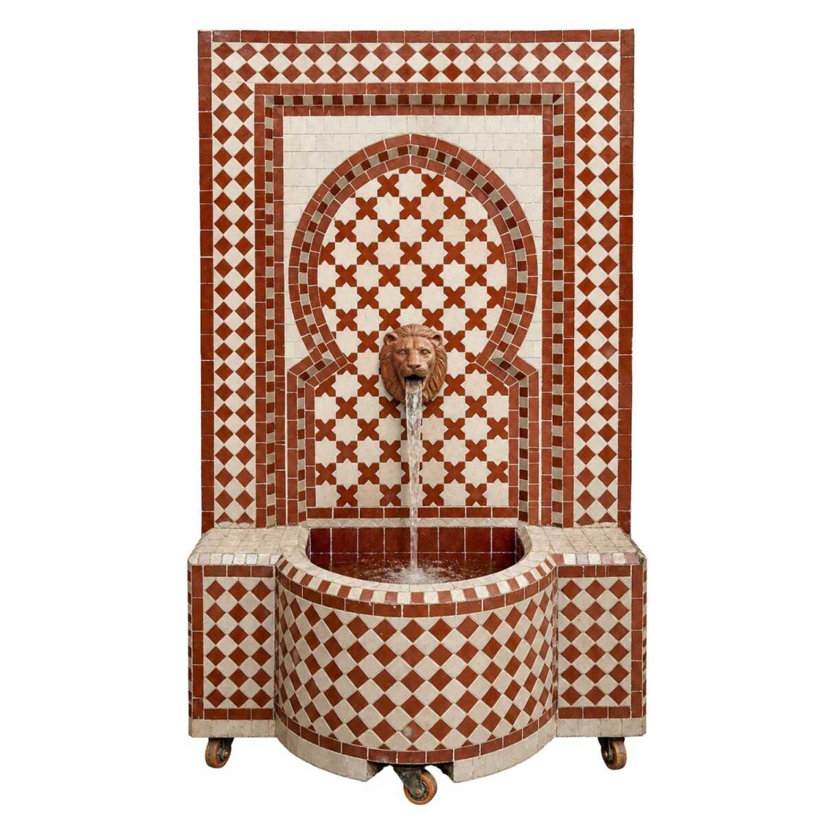 Fuente de mosaico Marruecos 05-68 | Terr box