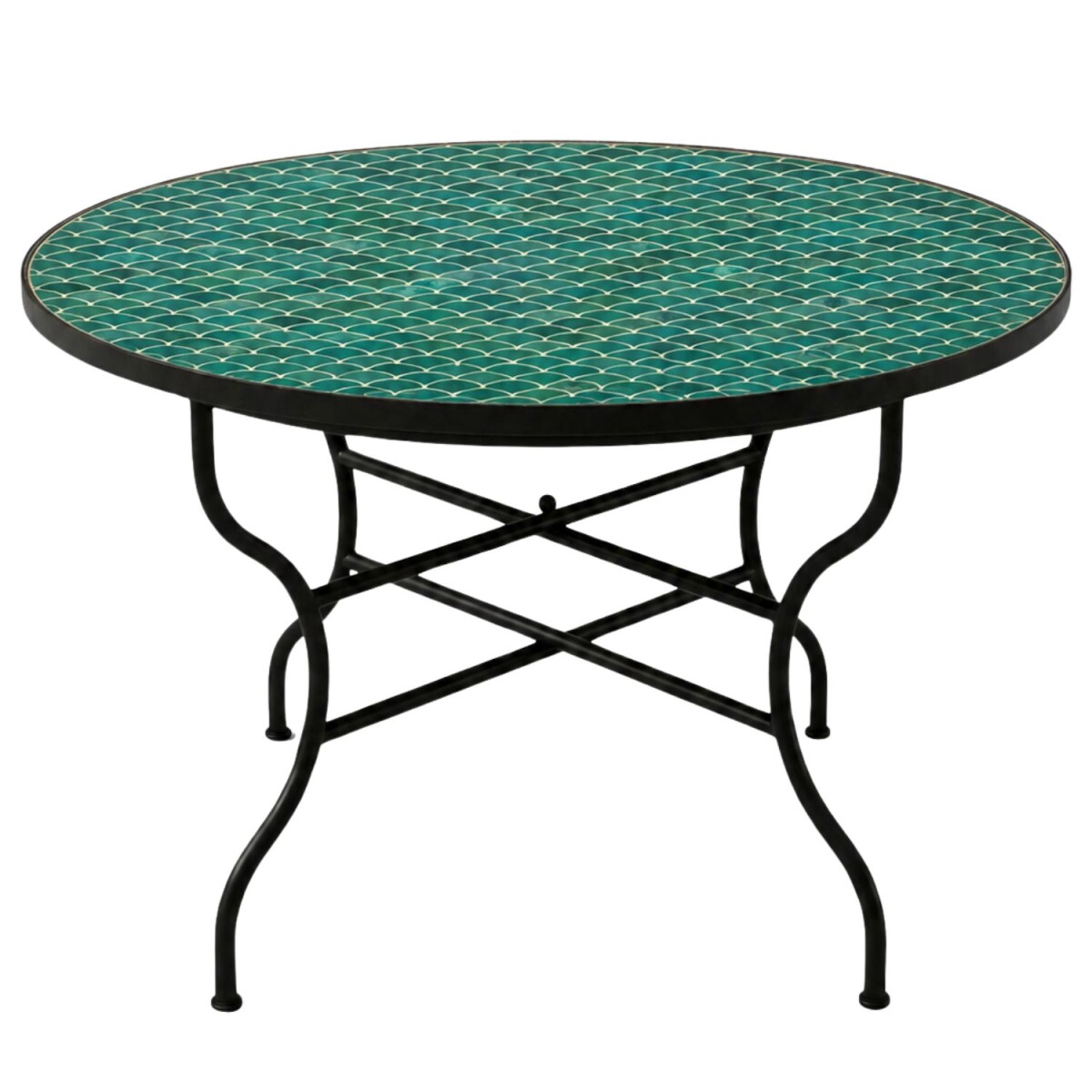 Mosaiktisch Friglia grün Ø12 box