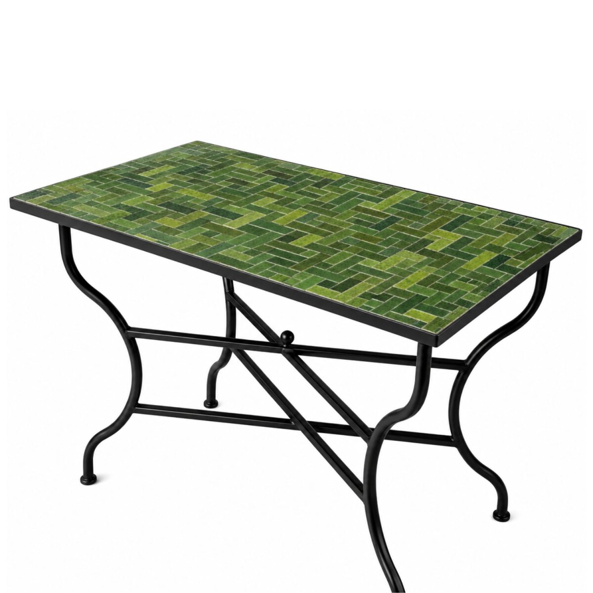 Mesa marroquí de mosaico, modelo  box