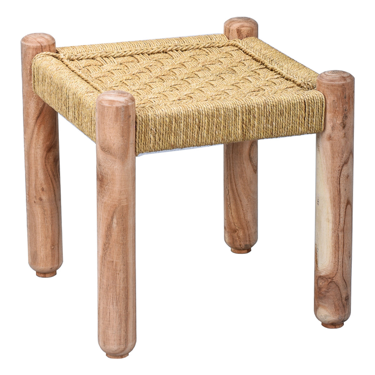 Taburete de estilo boho Josué, 36 box