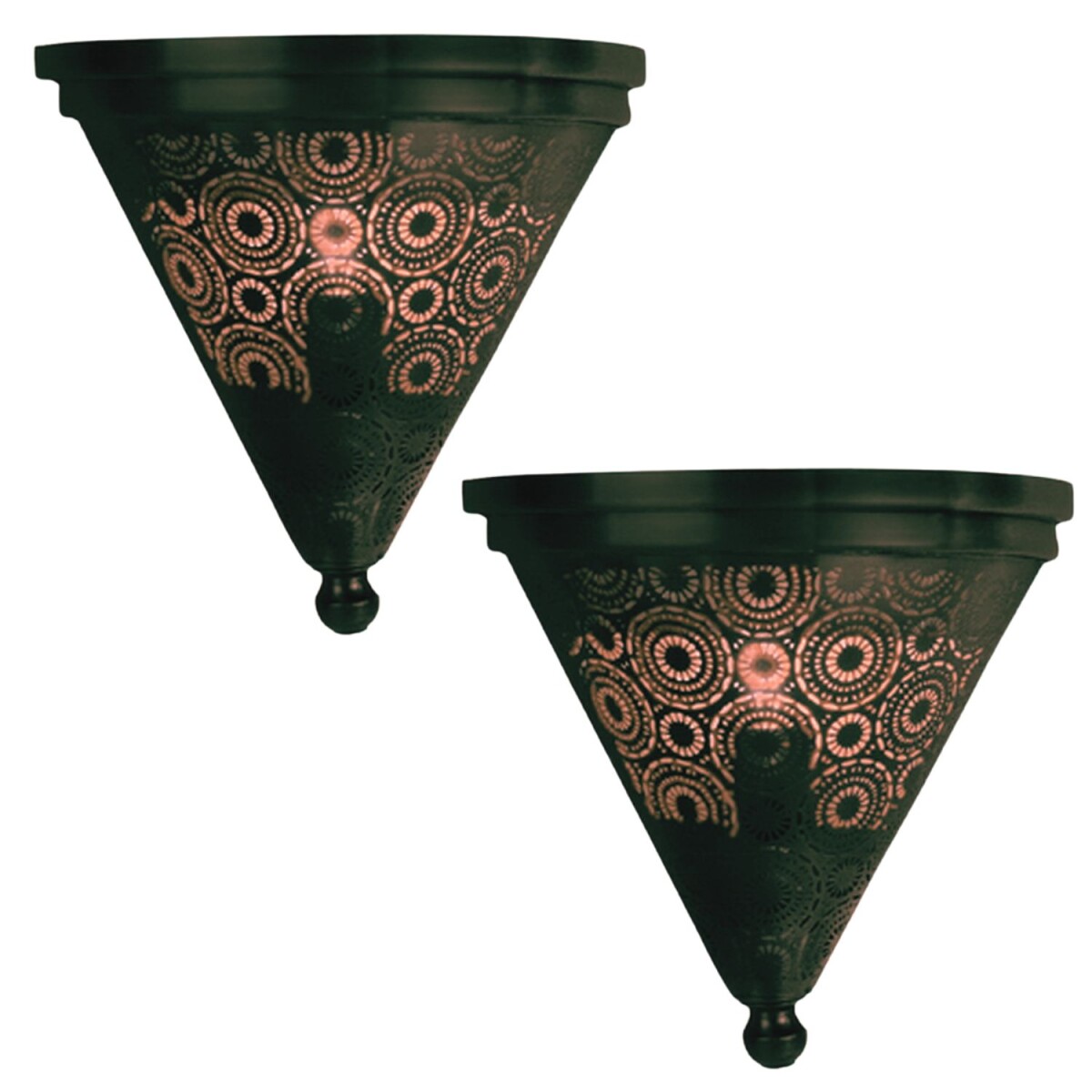 Juego de 2 apliques Firas, 31 cm | Estilo marroquí, n