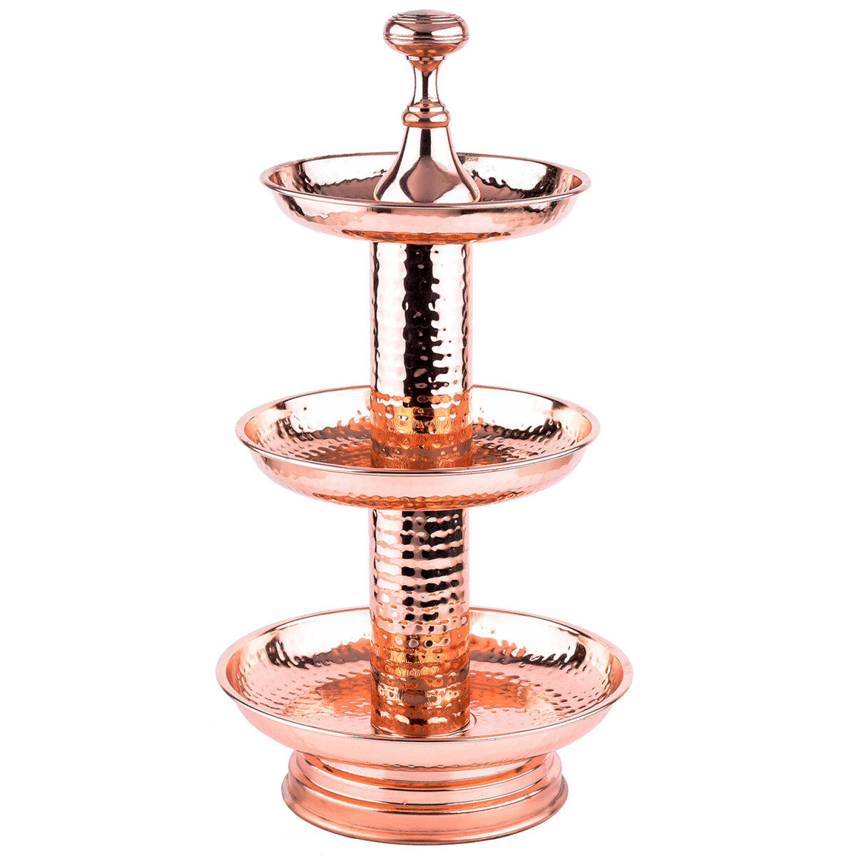Etagère de acero inoxidable de 3 pisos con soporte pa
