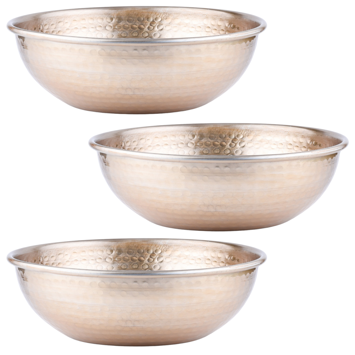 Plato de servir vintage de 3 piezas, modelo Engla Gold, 27 c