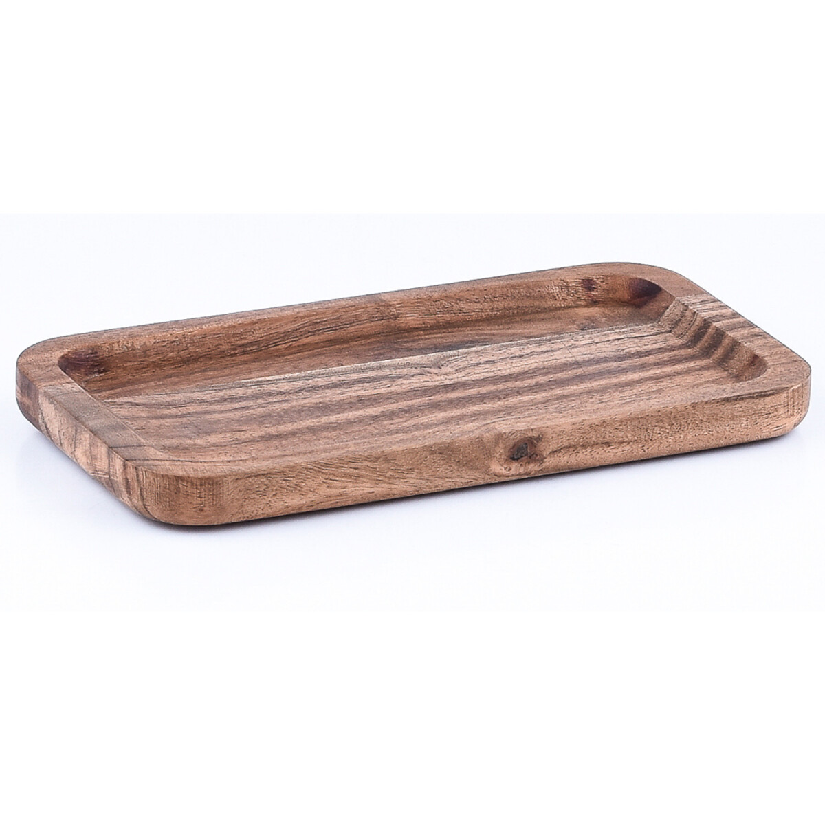 Bandeja de madera de acacia Anea, 21 x 6 box
