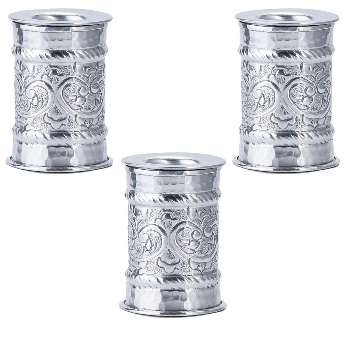Juego de 3 portavelas orientales, decora box