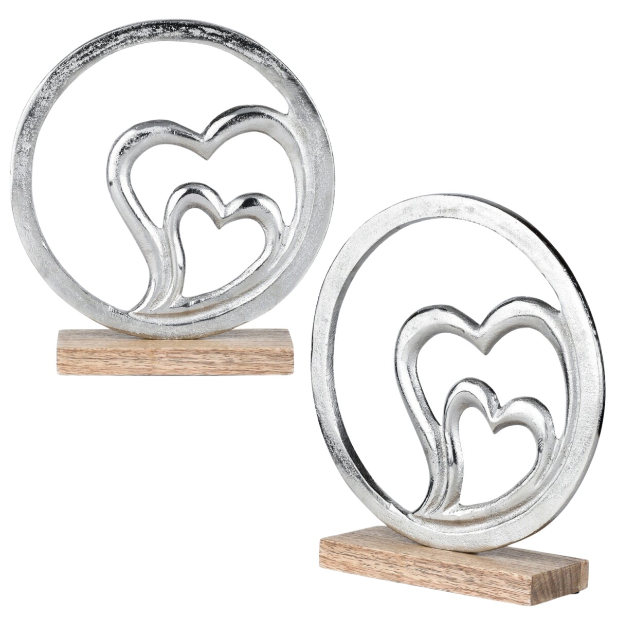 Juego de 2 figuras decorativas «Lo box