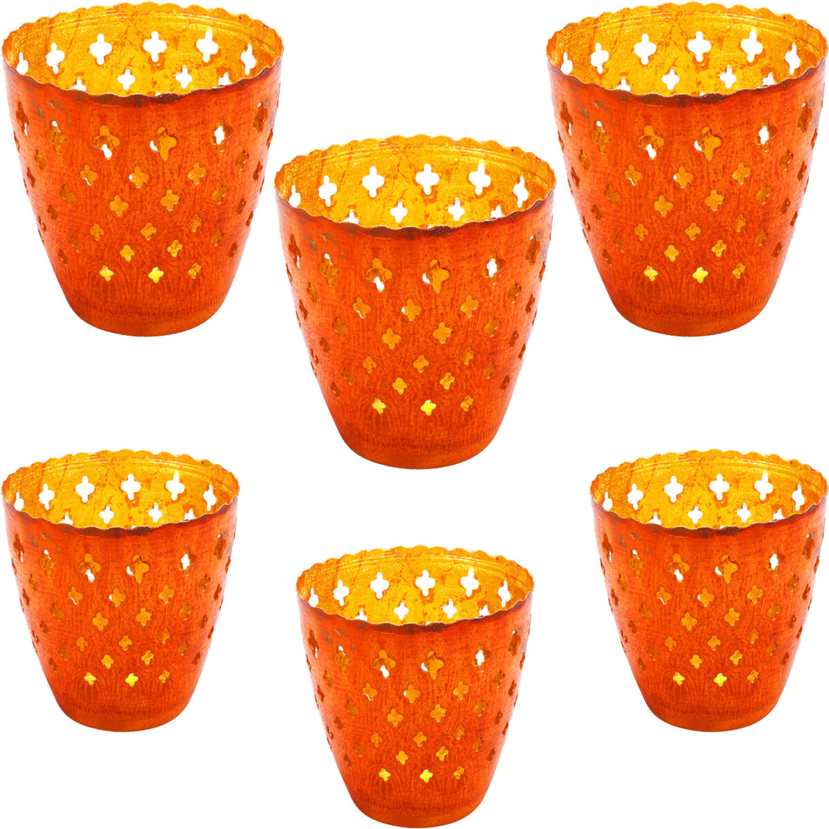 Juego de 6 farolillos decorativos de jar box