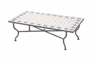 Mesa marroquí con mosaicos «Soleil»,...