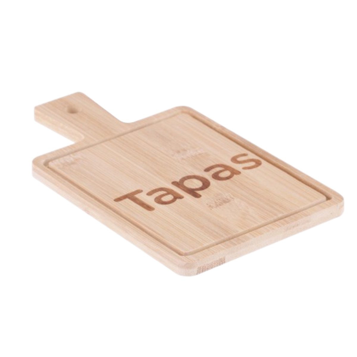 Bandeja de bambú para tapas y ape box