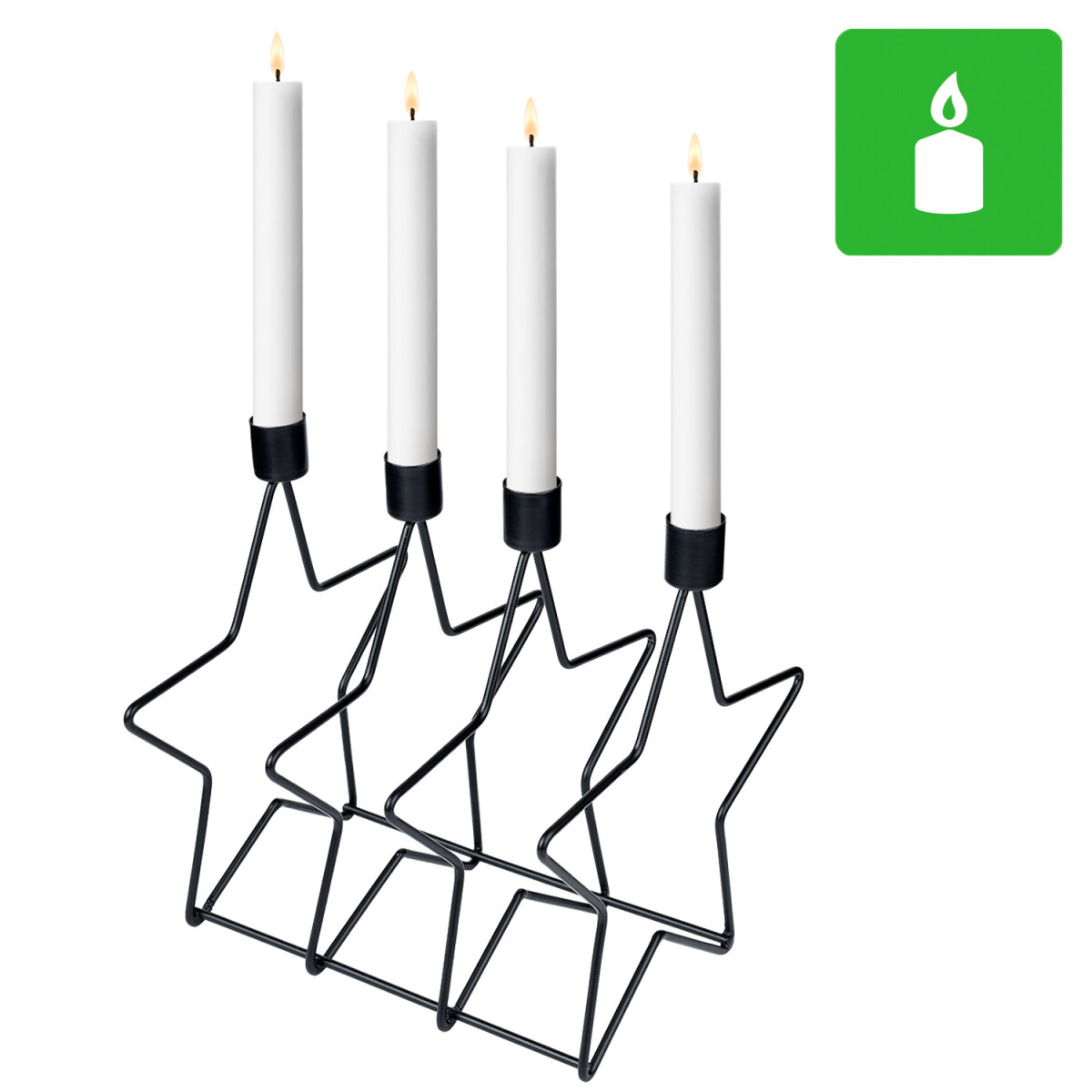 Corona de Adviento, decoración na box