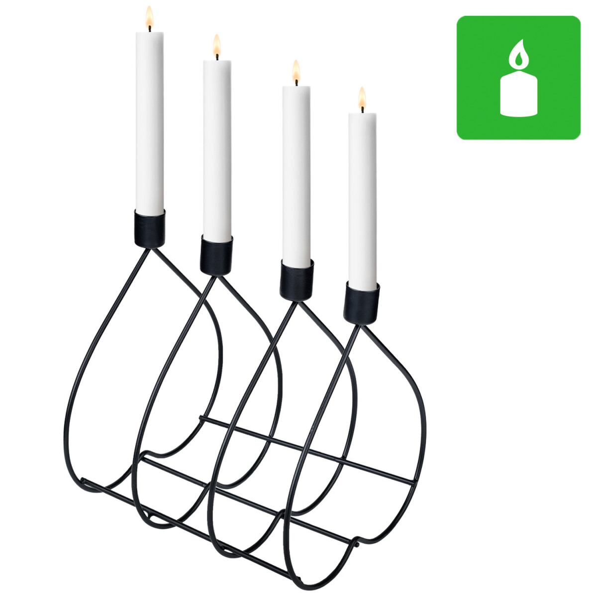 Corona de Adviento, decoración na box