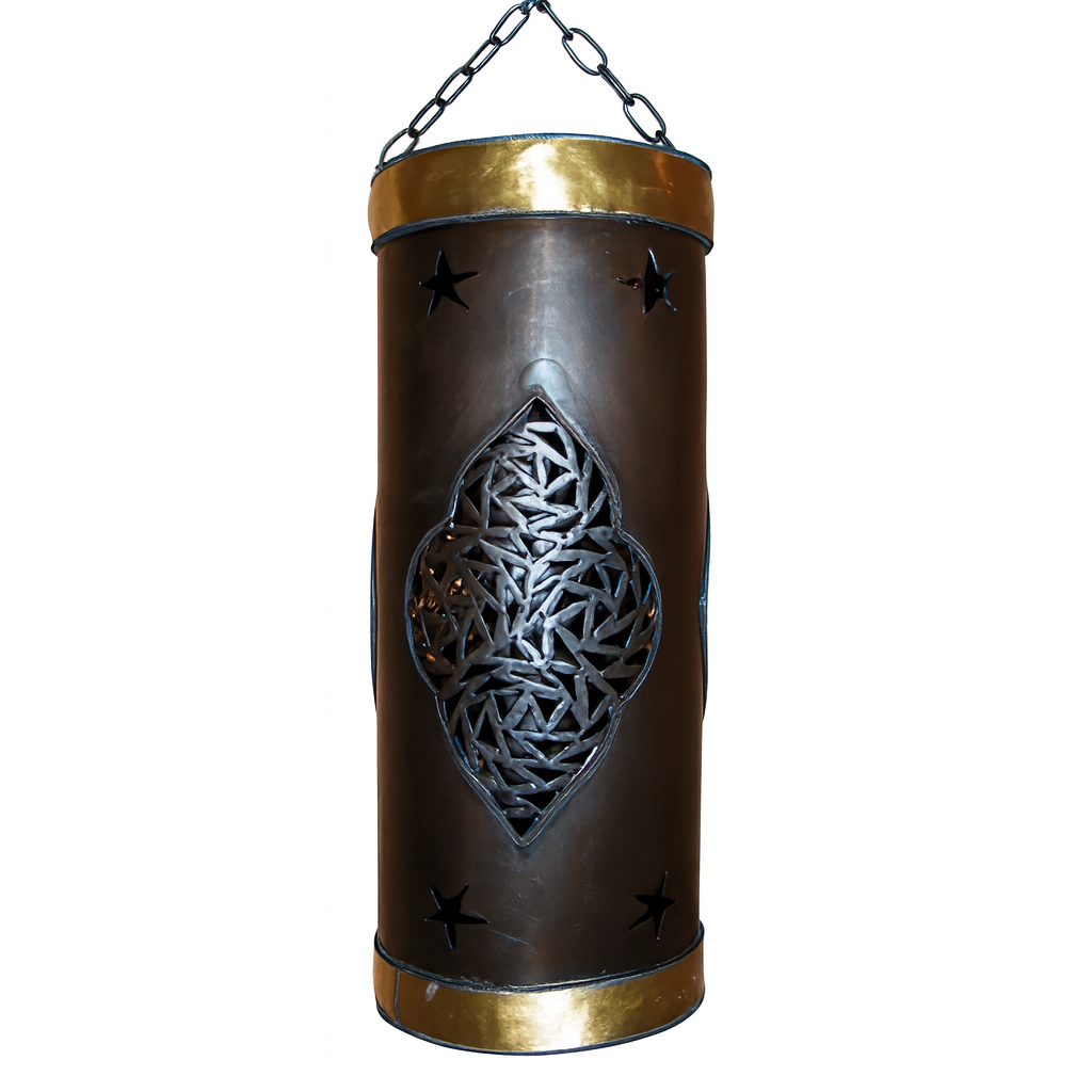 Lámpara de techo de estilo orient box