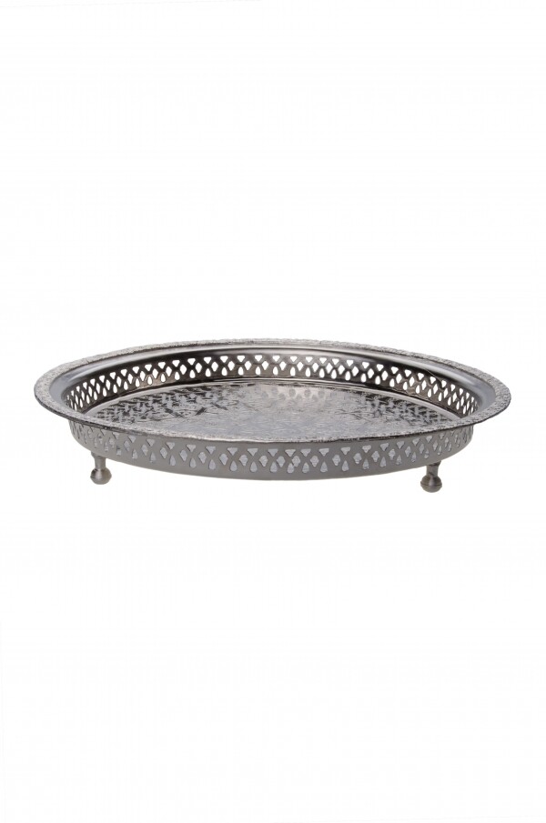 Bandeja orient Nadia de 27 cm, color pla box