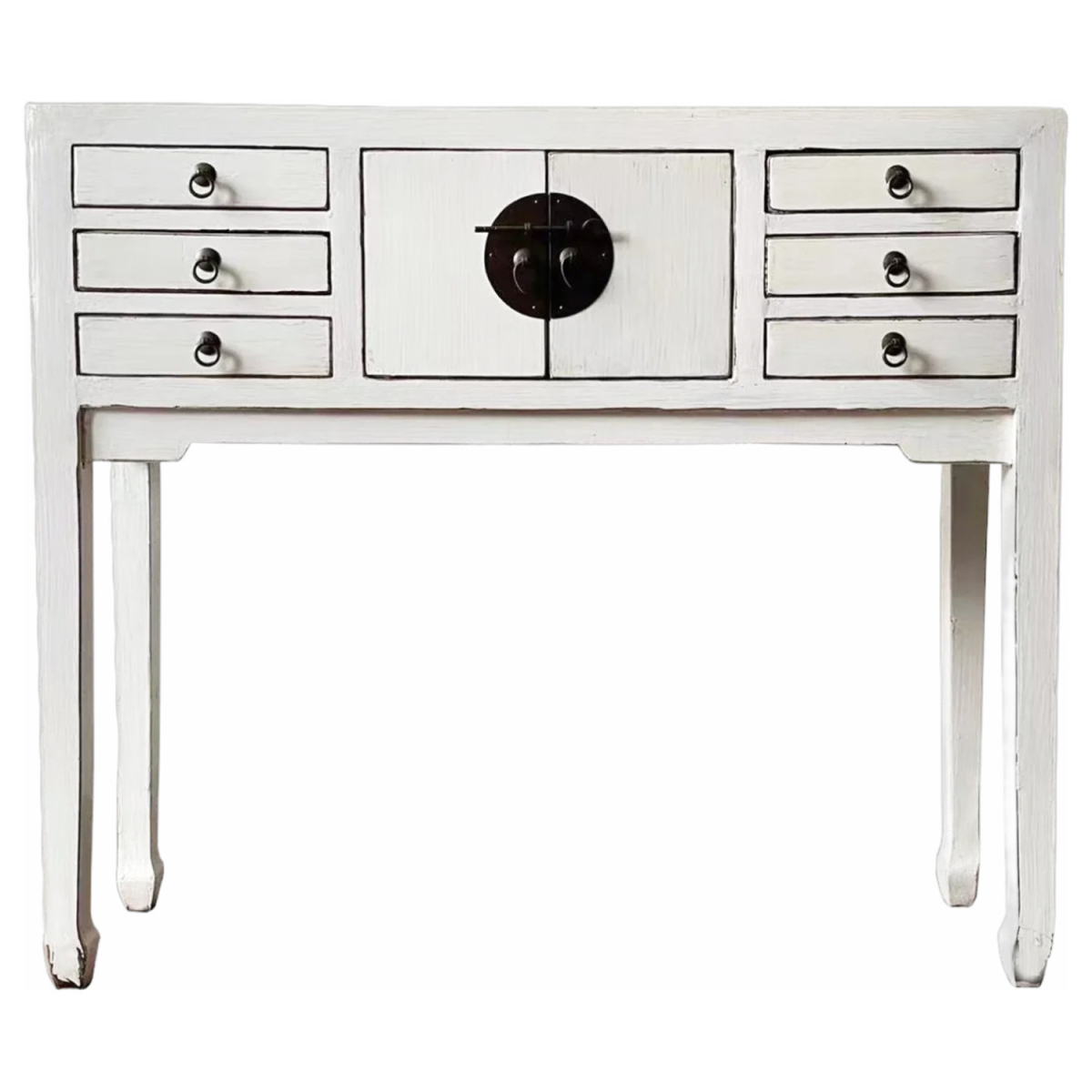 Mesa consola vintage con cajones Adeline box