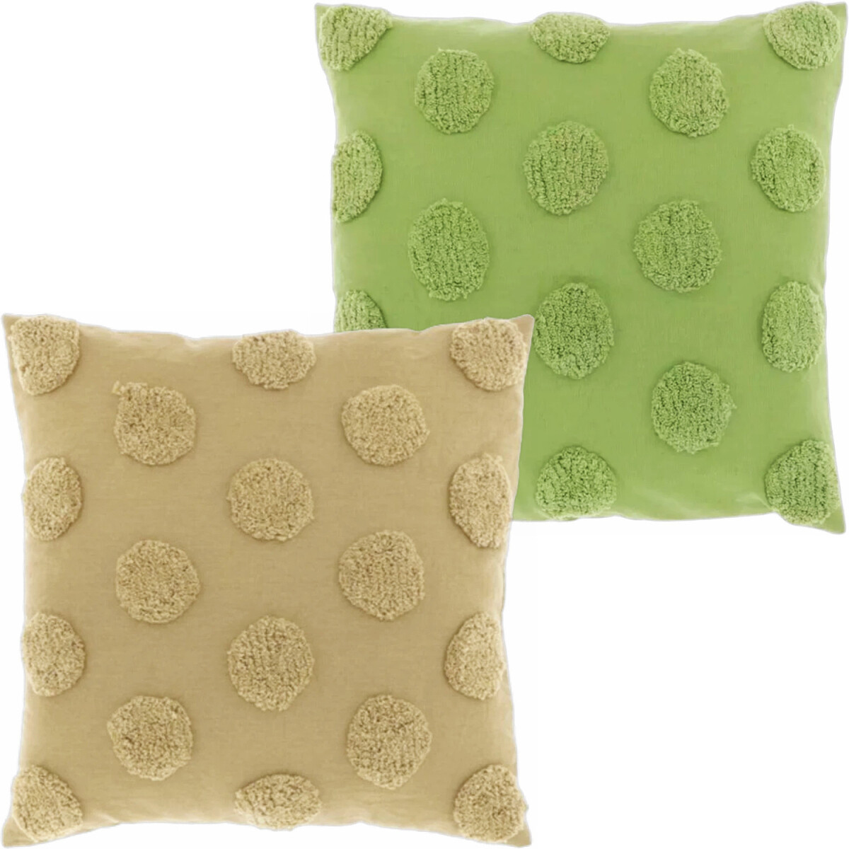 Juego de 2 cojines decorativos de estilo box