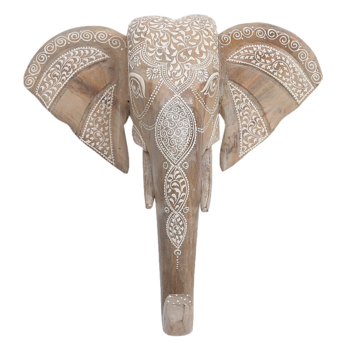 Decoración boho, adorno de pared, figura de animal, A