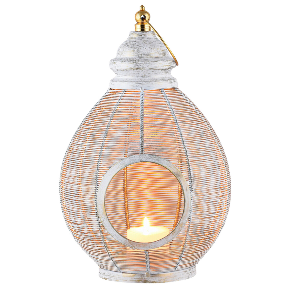 Linterna decorativa de estilo boho para  box