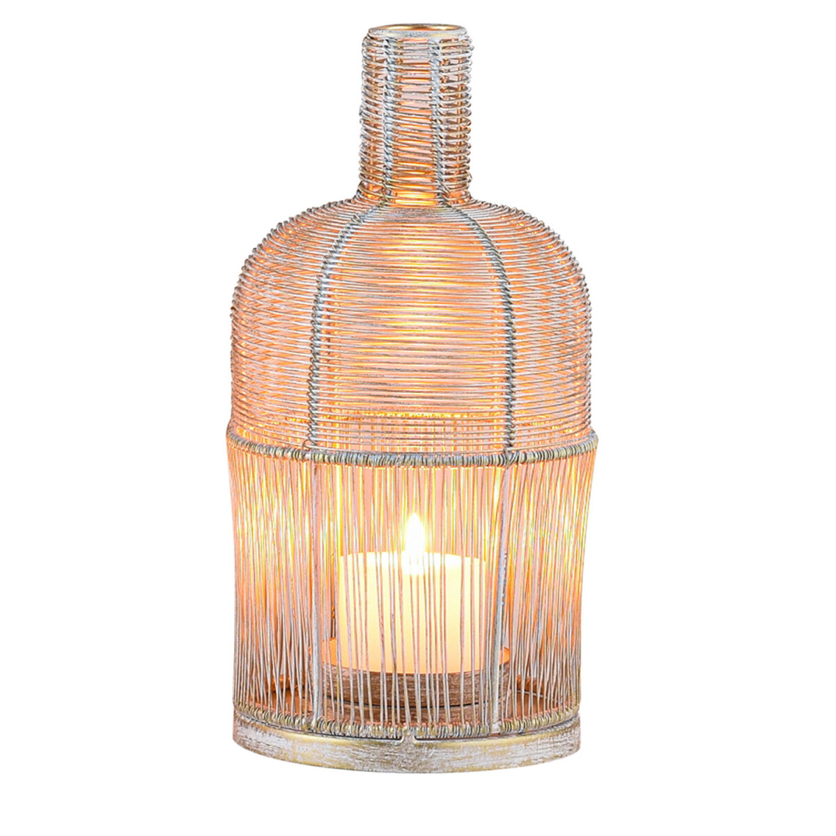 Portavelas boho para velas de té, box