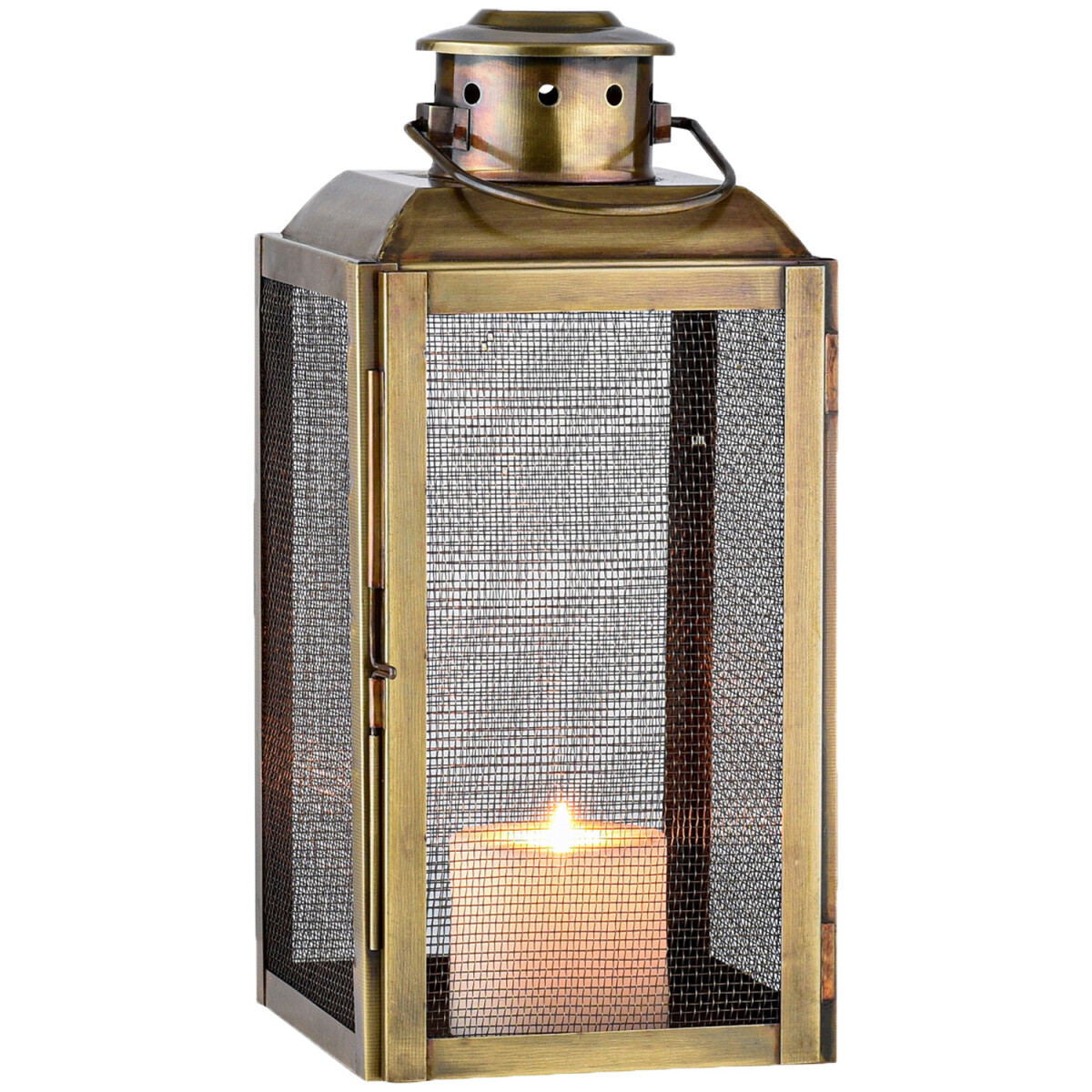 Linterna decorativa vintage con portavel box