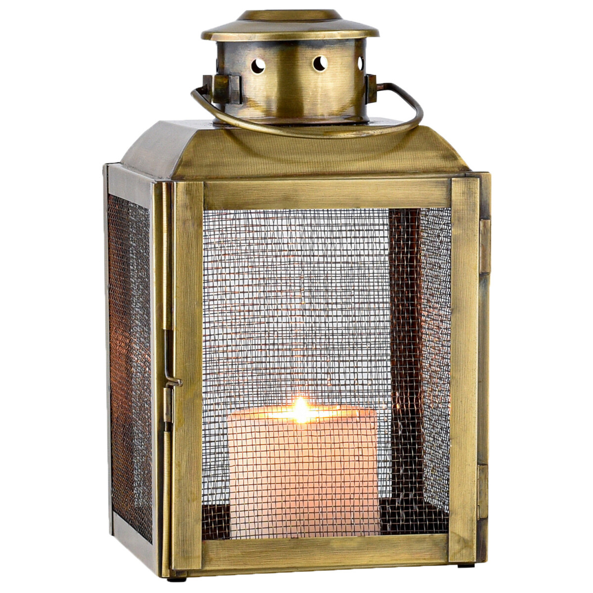 Linterna decorativa vintage con portavel box
